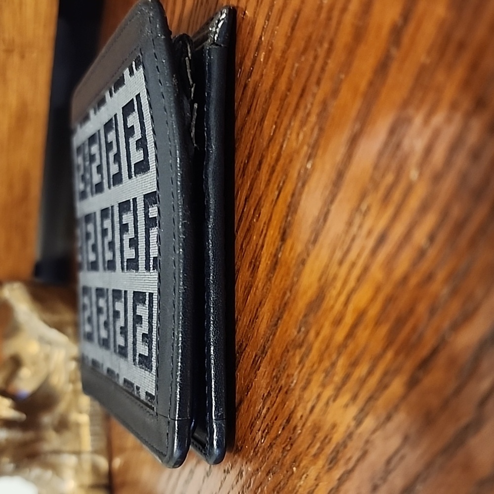 Fendi Blue and Gray Wallet - Picture 2 of 11